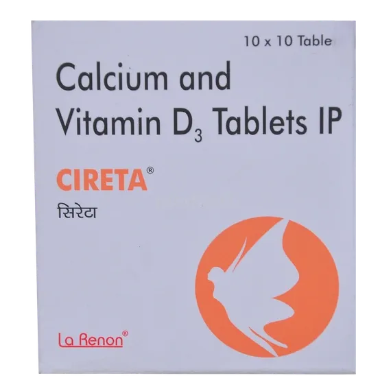 cireta tablet 10's
